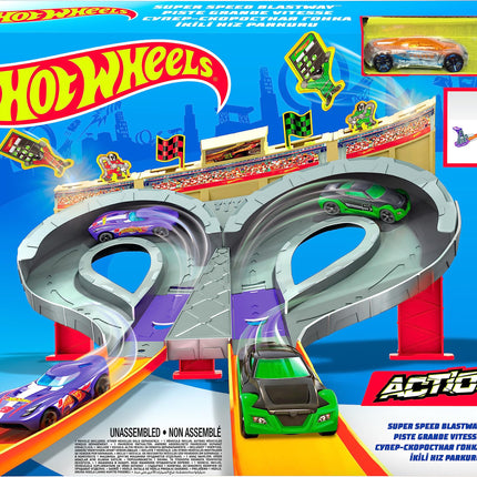 Hot Wheels Super Speed Blastway Trackset