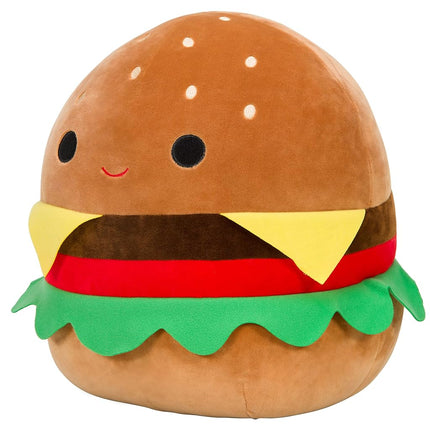 Squishmallow 16" Carl The Cheeseburger Plush - Cute and Soft Food Plush Toy - Official Kellytoy - Great Valentine's Day & Easter Gift for Kids