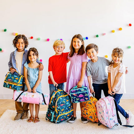 Wildkin Lunch Box Bag for Kids – Lightweight, Reusable & Insulated for Hot or Cold Snacks – Ideal for School & Travel - Monster Green