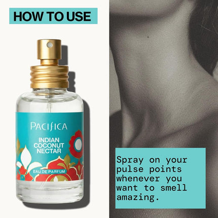 PACIFICA Indian Coconut Nectar Perfume for Women 1 oz Perfume Spray, (Pack of 1)