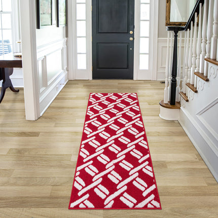 Nautica – Tufted Runner Rug | Baize Chain Design |