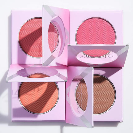 Colorete Almay, Maquillaje Facial, Polvo de Alta Pigmentación, Tono Saludable, Hipoalergénico, 300 Pink Flush, 9 g
