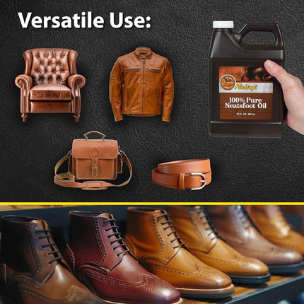 Neatsfoot Oil Leather Conditioner Size: 32 oz.