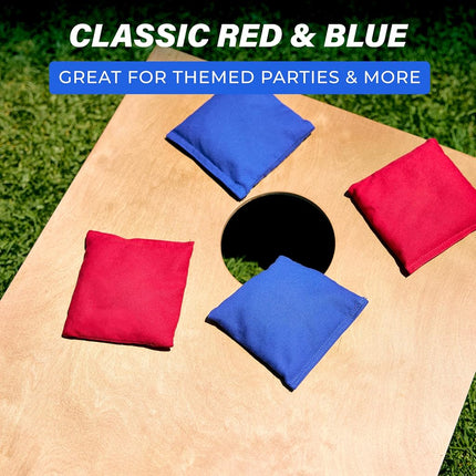 GoSports Premium All-Weather Duck Cloth Cornhole Bean Bag Set (Includes Tote Bag)