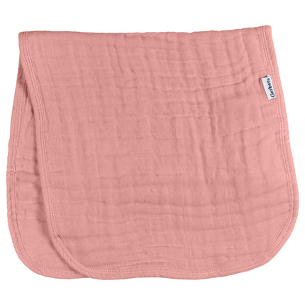 Gerber Baby Unisex Muslin Burp Cloths 6-Pack, Multi Rainbow, Large Size 20" x 10"