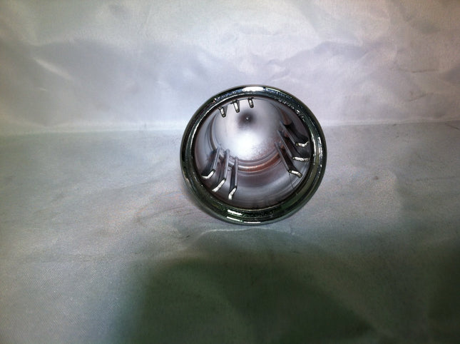 United Pacific 10554B - Wheel Lug Nut Cover - 33Mm X 4 3/8" Chrome Plastic V- Spike Nut Cover - Push-On