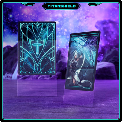 TitanShield Transparent Card Sleeves (3-Pack) - Fits Pokemon, Board Games