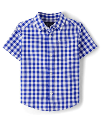 The Children's Place Baby Boys' and Toddler Poplin