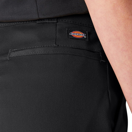 Pantalones de trabajo Dickies Flex Original Fit para mujer, negros, 16 Tall