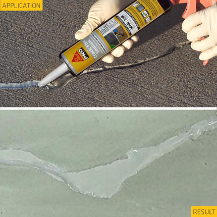 SIKA Corporation 427706 Crack Flex Sealant, 10-Ounce, Gray