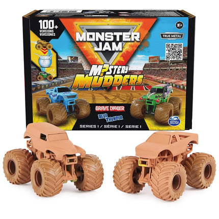 Monster Jam - 1:64 Mystery Mudders - Paquete de 2 (6067514)