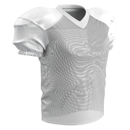 Champro Time Out Polyester Practice Football Jersey White