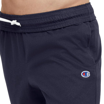 Champion Men's Classic Jersey Sweatpants, Navy-586296, L UK