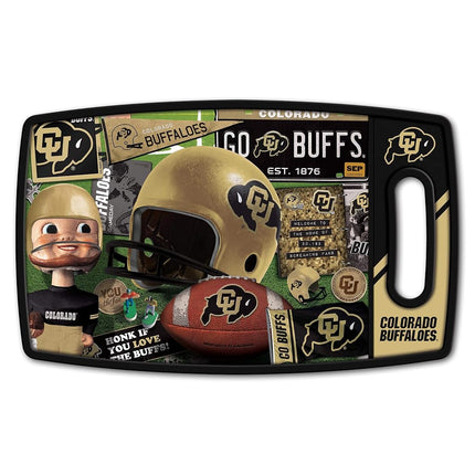 YouTheFan NCAA Colorado Buffaloes Planche à découper série Rétro