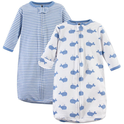 Hudson Baby Unisex Baby Cotton Long-Sleeve Wearabl