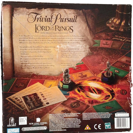 Milton Bradley Trivial Pursuit: The Lord of the Rings Movie Trilogy Collector's Edition