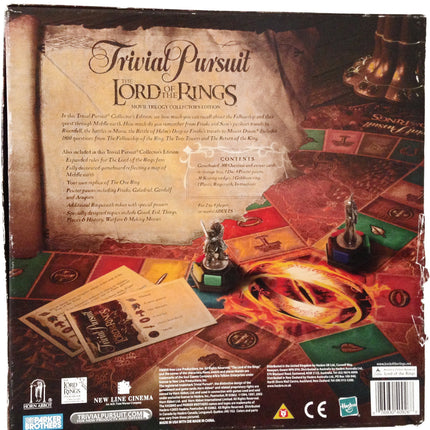Milton Bradley Trivial Pursuit: The Lord of the Rings Movie Trilogy Collector's Edition
