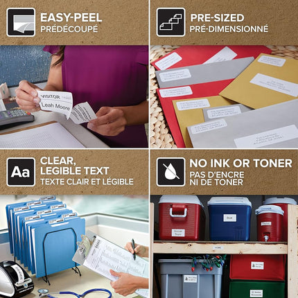 DYMO Authentic LabelWriter Small Multi-Purpose Labels | 19 mm x 51 mm | Self-Adhesive | Roll of 500 | Easy-Peel Labels | for LabelWriter Label Makers | Made in Europe