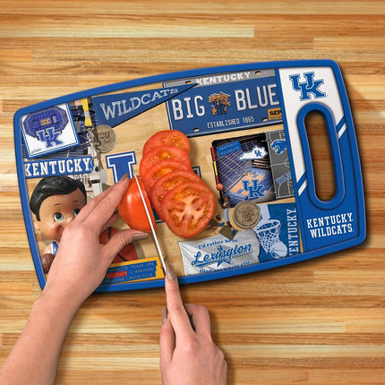YouTheFan NCAA Kentucky Wildcats Retro Series Cutting Board