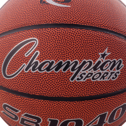Baloncesto de compuesto para interiores/exteriores Champion Sports SB1040, júnior, 27.25 pulgadas