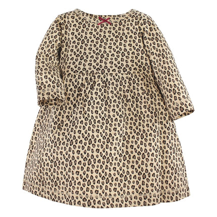 Hudson Baby Baby Girls' Cotton Dresses, Autumn Rose, 6-9 Months