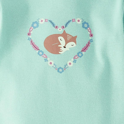 The Children's Place Baby Boys' And Newborn Long Sleeve Bodysuits, Multipacks, Wintermint 4-pack, Preemie