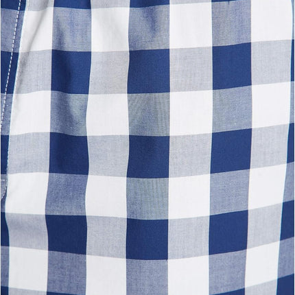 Nautica Men's Soft Woven 100% Cotton Elastic Waistband Sleep Pajama Pant Bottoms, Blue Depths, S