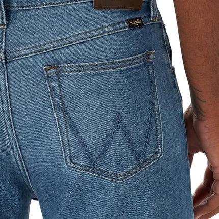 Wrangler Men's Free-to-Stretch Regular Fit Jean, Naval, 34W x 30L