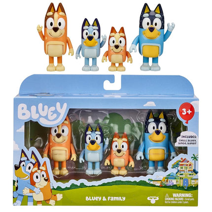 Bluey 13009 and Family: , Bingo, Bandit and Chilli