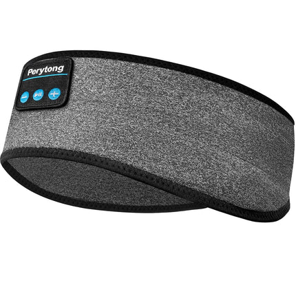 Perytong Sleep Headphones Headband with HD Speakers - Noise Cancelling, For Side Sleepers, Workout, Jogging, Yoga