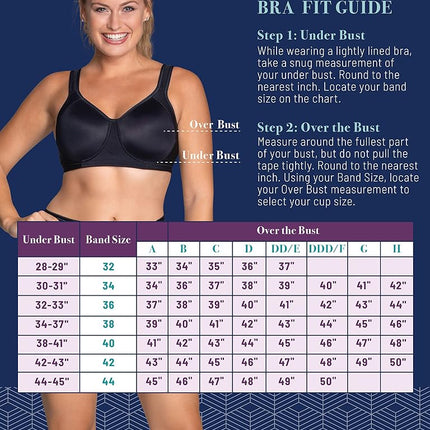 Sujetador sin aros de figura completa deportivo para mujer Vanity Fair 71500, cuarzo transparente, 38DD