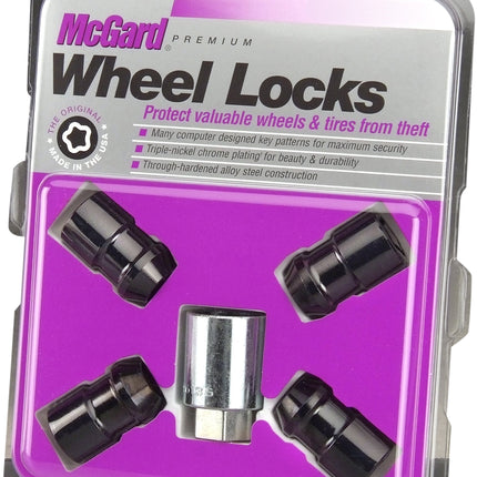 McGard 24038 Wheel Set, Black, 4 Locks / 1 Key