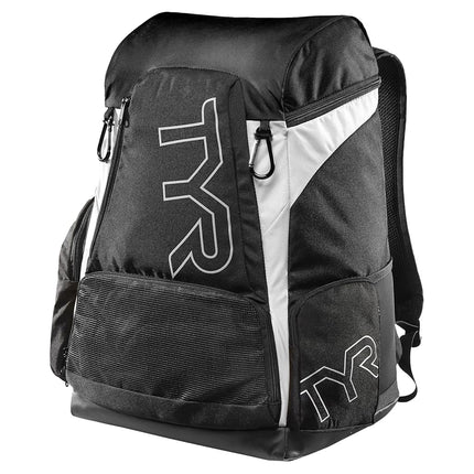 TYR Alliance Backpack - Black/White, Medium/45 Lit