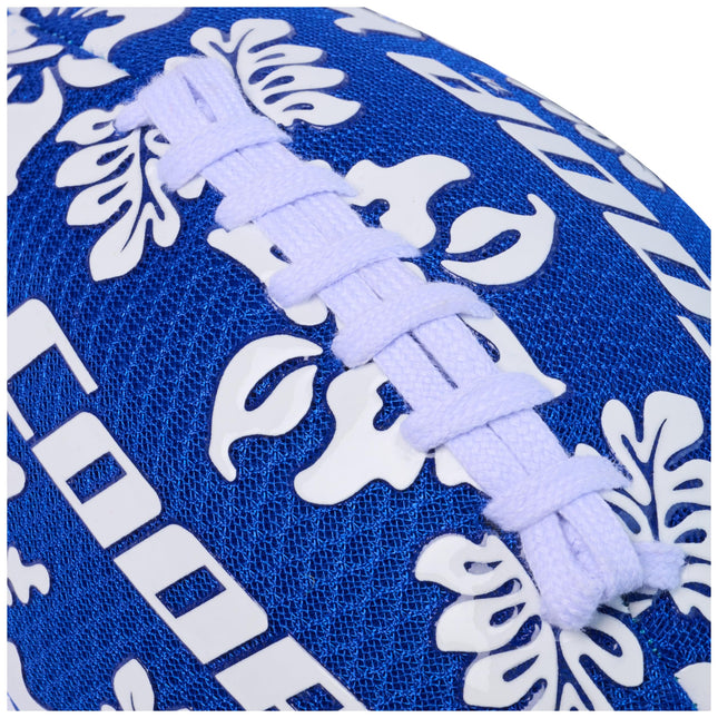 SwimWays Coop Pro Grip Football, Waterproof Football, Outdoor Games for Adults and Kids, Sports Equipment, Pool Party Games and Toys, Blue, 9.25”