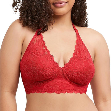 Maidenform Women's Pure Comfort Wireless Lace Long
