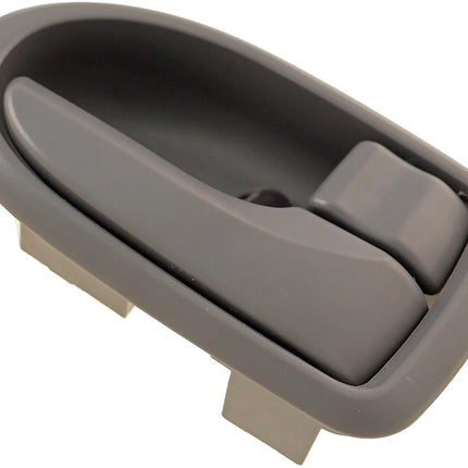 Dorman 80806 Front Passenger Side Interior Door Handle Compatible with Select Mazda Models, Smooth; Gray