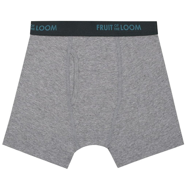 Fruit of The Loom Boys and Toddler Boxer Briefs, Tag Free & Breathable Underwear, Assorted Color Multipacks, 10 Pack - Assorted Colors, Large