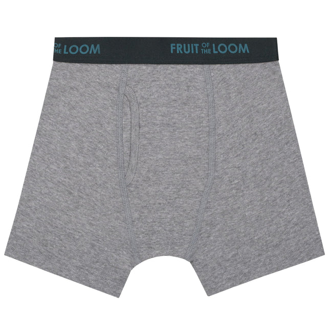 Fruit of The Loom Boys and Toddler Boxer Briefs, Tag Free & Breathable Underwear, Assorted Color Multipacks, 10 Pack - Assorted Colors, Medium