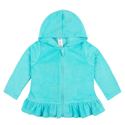 Gerber Baby Girl's Toddler Zipper Hoodie Terry Swi