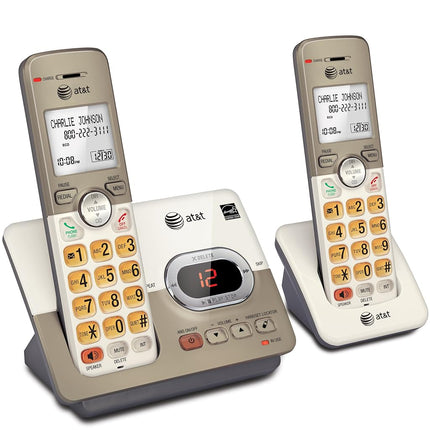 AT&T EL52213 2 Handset Cordless Answering System W