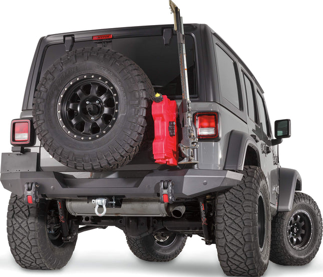 WARN 102670 Hi-Lift Jack Mounting Bracket for Jeep Elite Series Tire Carrier
