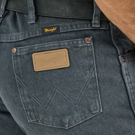 Wrangler Vaquero Corte Original Jean de Hombre, Gris, 36x34