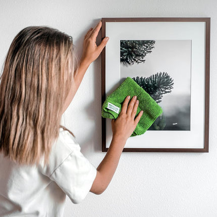 Nano Towels Life Miracle - Amazing Eco Fabric that Cleans Virtually Any Surface with Only Water. No More Paper Towels Or Toxic Chemicals. (Teal)