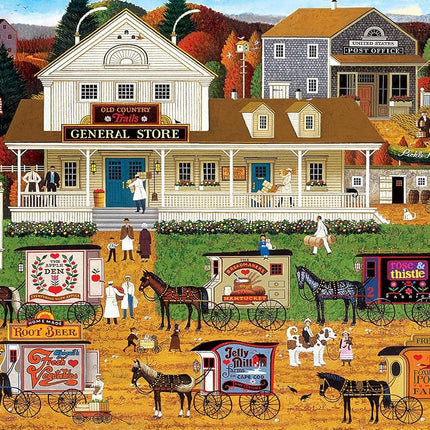 Buffalo Games - Silver Select - Charles Wysocki - Storin' Up - 1000 Piece Jigsaw Puzzle for Adults Challenging Puzzle Perfect for Game Nights