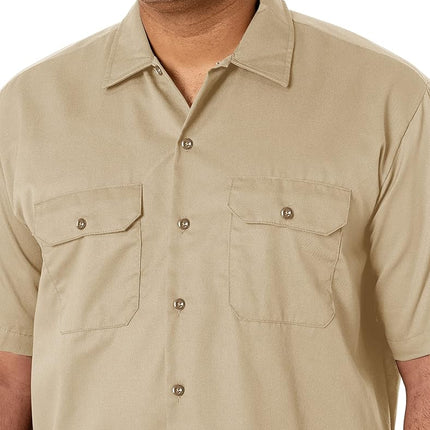 Dickies Shirts: Air Force Blue Short Sleeve Work Shirt 1574AF