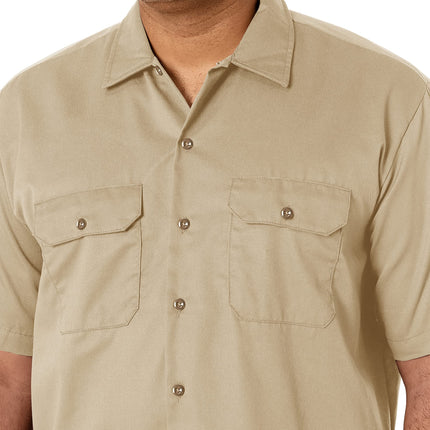 Dickies Shirts: Air Force Blue Short Sleeve Work Shirt 1574AF
