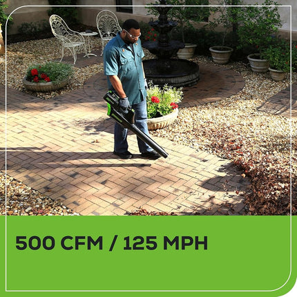 Greenworks 80V 21� Brushless (Push) Cordless Electric Lawn Mower + (500 CFM) Axial Leaf Blower + 13� String Trimmer (75+ Compatible Tools), (2) 2.0Ah Batteries and 30 Minute Rapid Charger