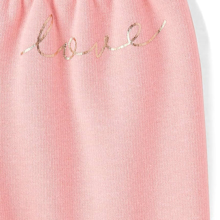 The Children's Place Girls' Winter Warm Active Pants, Fuzzy Pink, X-Large