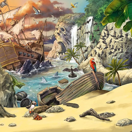 Ravensburger Children Puzzles ESCAPE Kids: Pirate`s Peril - Ages 9+