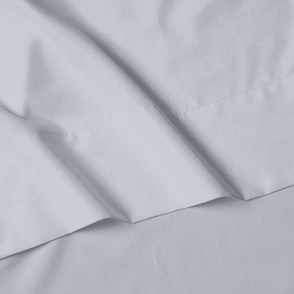 Elegant Comfort Luxury Soft 1500 Thread Count Egyptian 4-Piece Premium Hotel Quality Wrinkle Resistant Bedding Set, All Around Elastic Fitted Sheet, Deep Pocket up to 16inch, Twin/Twin XL, Silver Grey